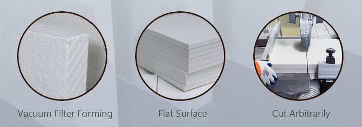 Ceramic fiber board properties 2